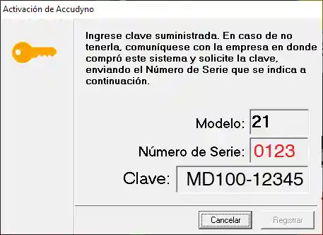 Activación del Software