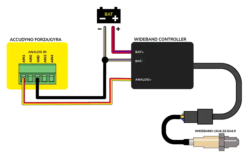 Connection to Accudyno